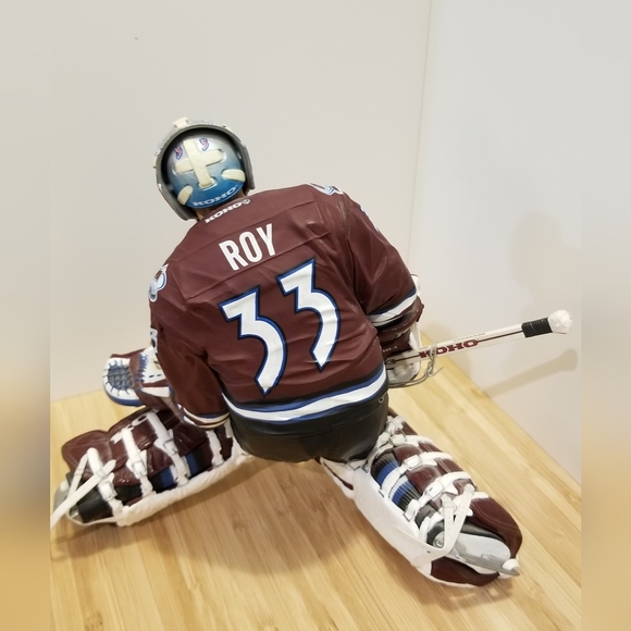 Collectible Series 1 McFarlane 12" NHL Patrick Roy #33 Colorado  Avalanche - Picture 2 of 15